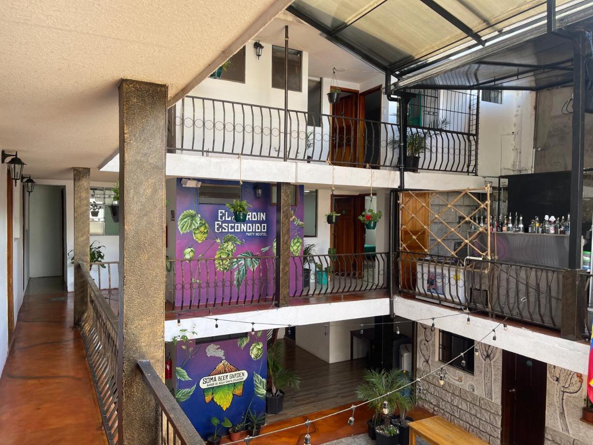 El Jardin Escondido Party Hostel 巴尼奥斯 外观 照片
